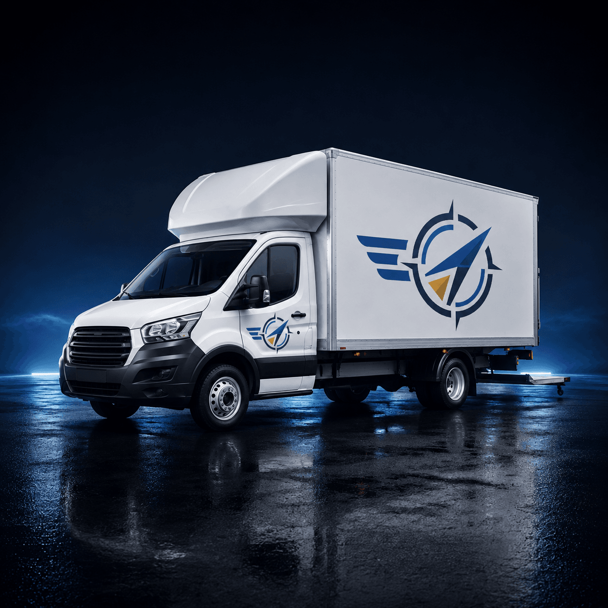 Luton Box in the Esa Couriers fleet